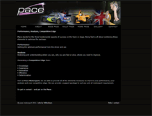 Tablet Screenshot of pacemotorsport.com